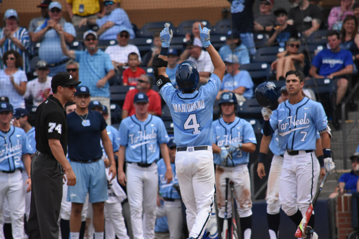 UNC Baseball versus Miami