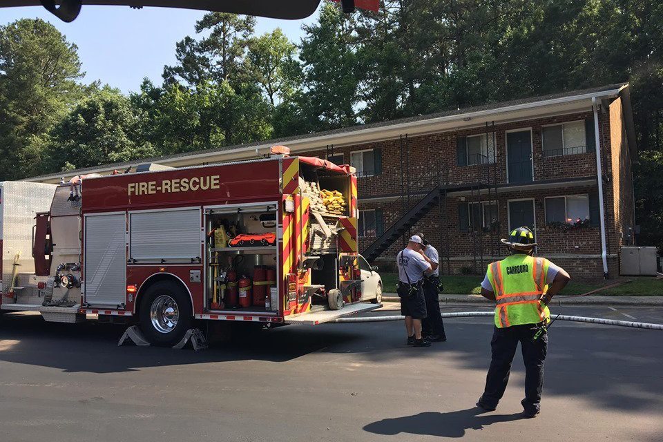 Fire Extinguished at Carrboro Apartment Complex