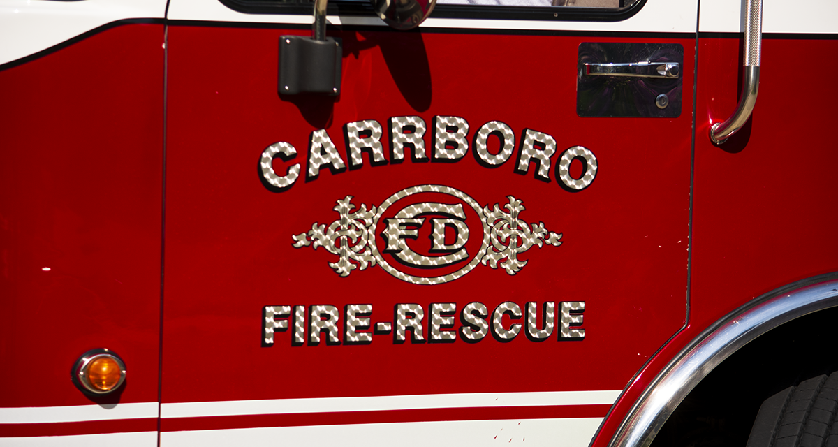 Will Potter Named New Carrboro Fire Chief