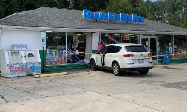 SUV Crashes into Chapel Hill Convenience Store