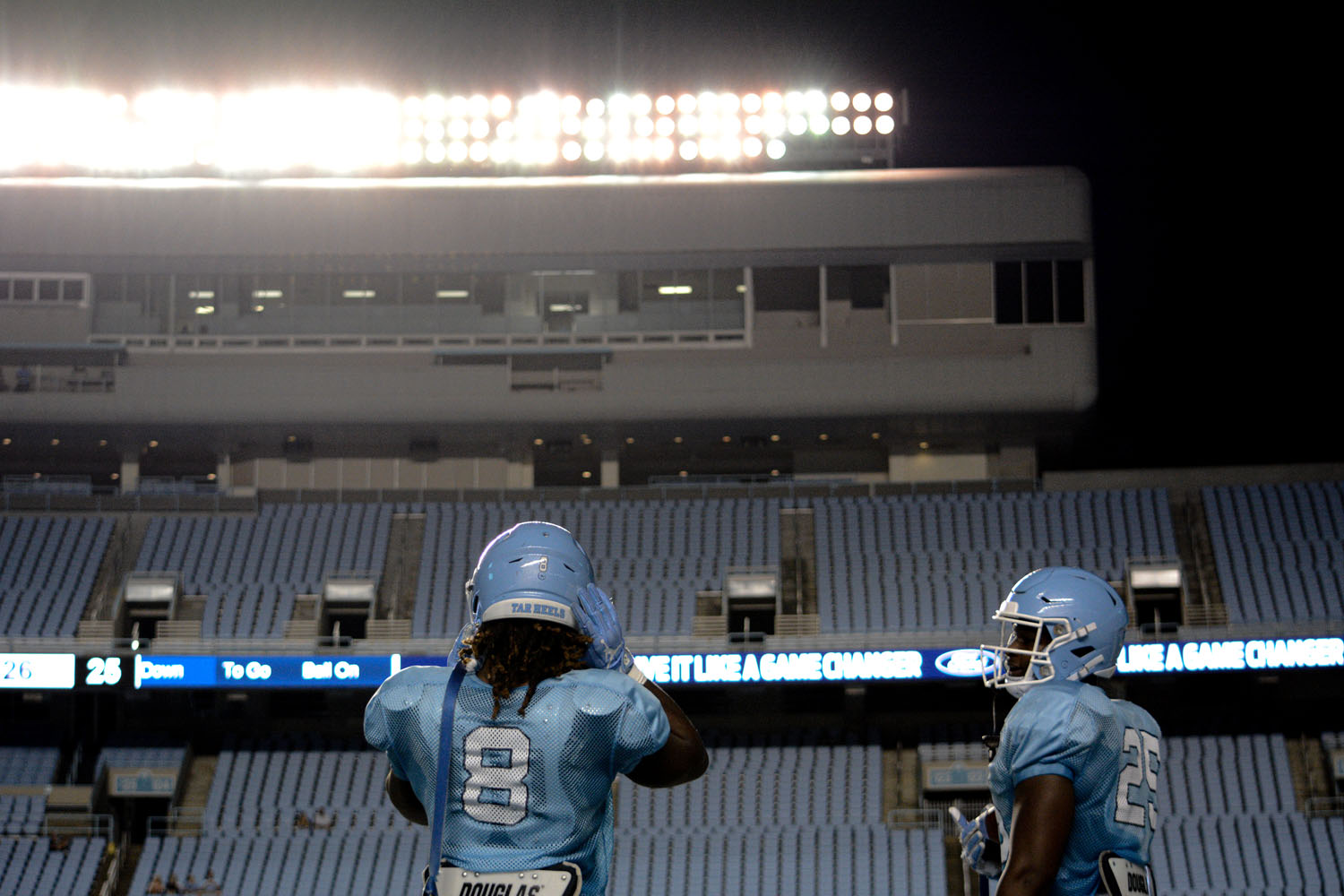 As UNC Football Returns, Parents Push to See Their Kids Play