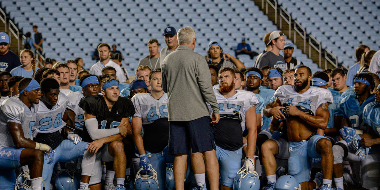 UNC Football Taking Extra COVID-19 Precautions as Workouts Start