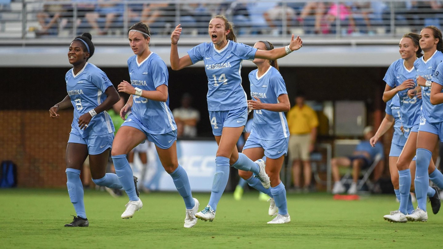 Womens Soccer North Carolina Tar Heels UNC #33 Game Used Blue