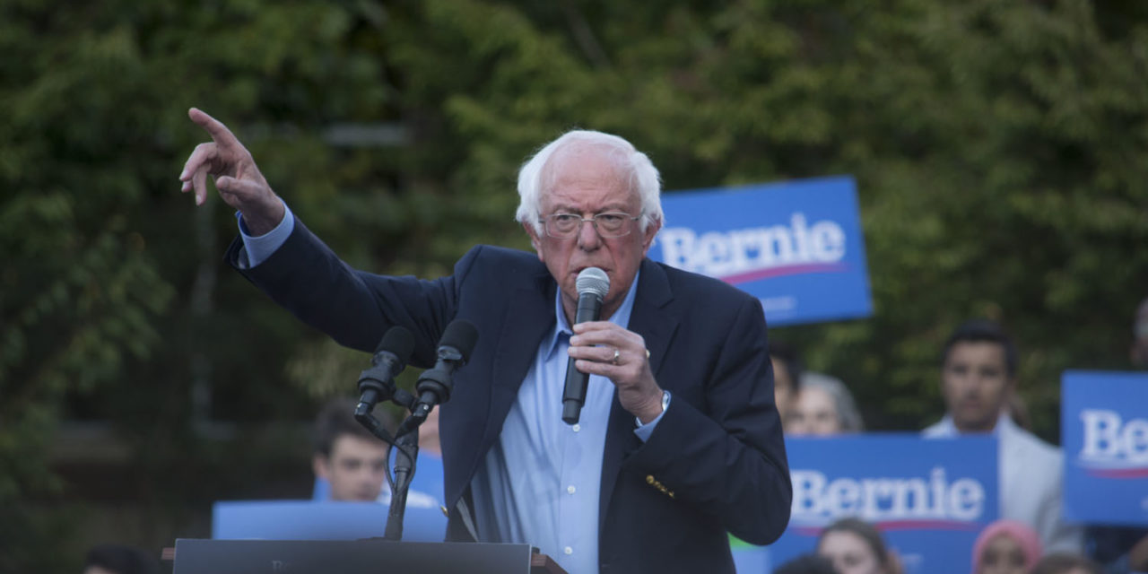 Senator Bernie Sanders Holds Rally on UNC Campus