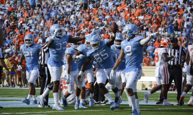 Game Time Set for UNC Football Game at Virginia Tech on Oct. 19