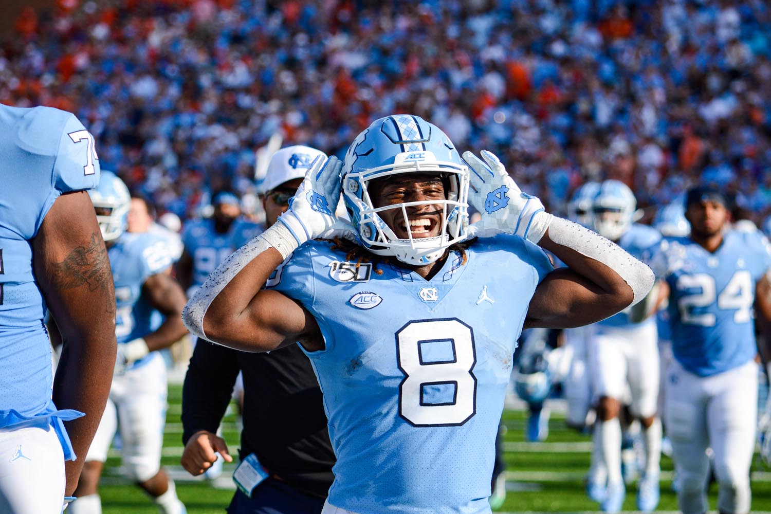 Chapel Hill ➡️ Denver Javonte - Carolina Football