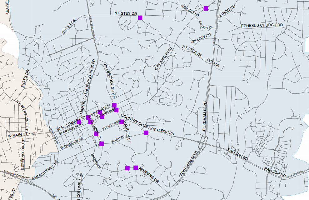 Chapel Hill Town Council Considers Right on Red Light Ordinance