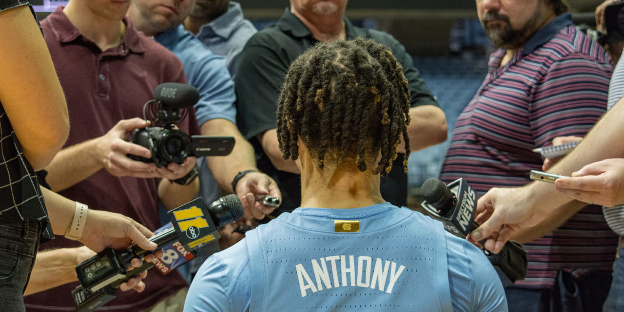 Former UNC Players, National Media React to Cole Anthony’s Debut