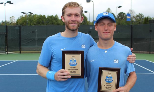 Men’s Tennis: Simon Soendergaard, Mac Kiger Rally to Win ITA Regional Doubles Championship