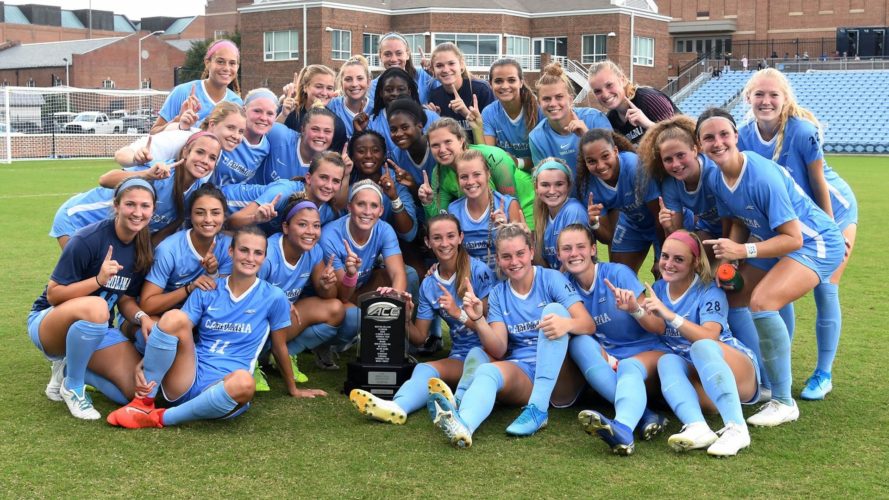 Women's Soccer No. 3 UNC Beats No. 25 Virginia Tech, Secures 23rd ACC