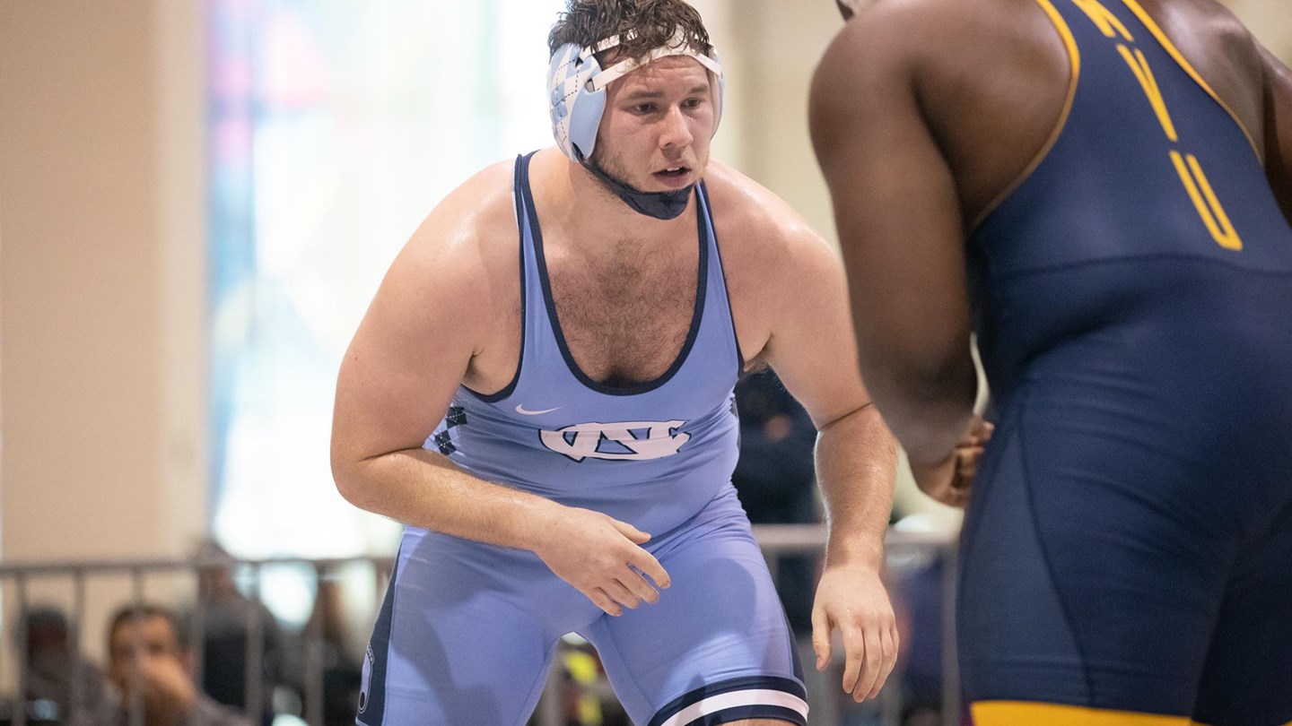 Wrestling UNC's Andrew Gunning Claims Heavyweight Title at Southeast