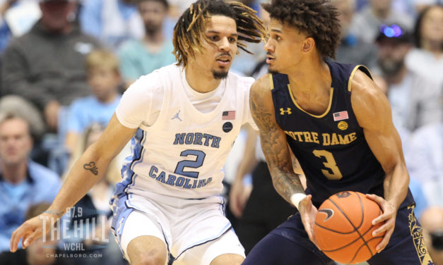 UNC Falls at Notre Dame Thanks to Another Three-Pointer in the Final Seconds, Losing Streak Hits Six Games