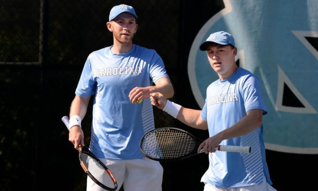 Men’s Tennis: UNC’s Mac Kiger, Simon Soendergaard Upset Top-Seeded Doubles Team at ITA National Fall Championships