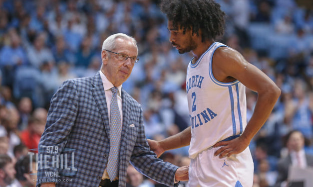 Coby White Sets NBA Rookie, Bulls Franchise Record with UNC Head Coach Roy Williams in Attendance