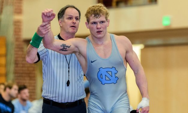 Stanford Hands No. 17 UNC Wrestling First Dual Meet Loss of the Season