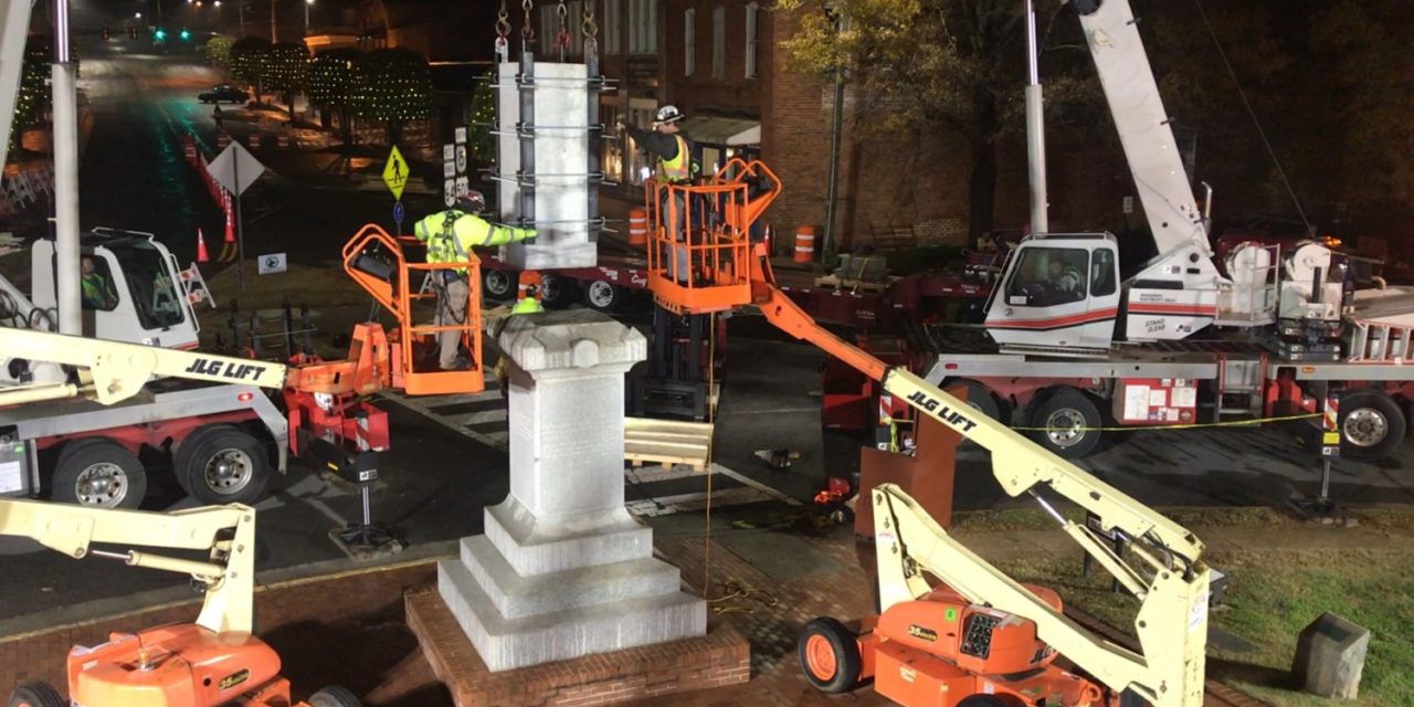 Reactions to Chatham County Statue’s Removal Swift, Mixed