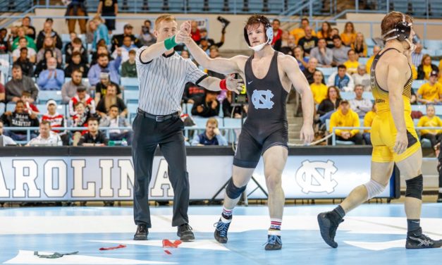 A.C. Headlee Claims Second ACC Wrestler of the Week Award