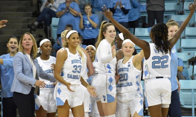 Women’s Basketball: UNC Cruises Past NC Central, Extends Win Streak to Eight