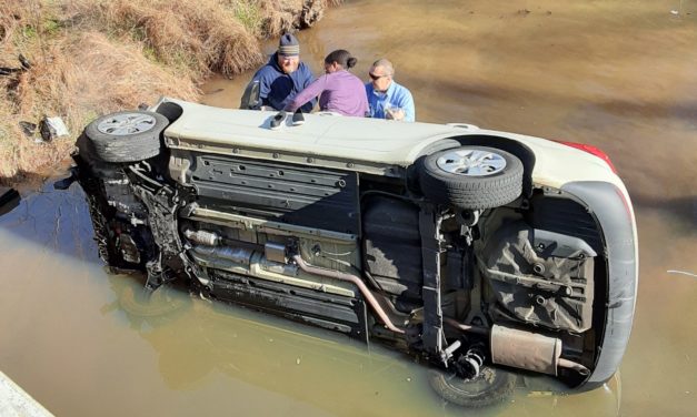 OWASA Employees Rescue Woman, Child From Wrecked Car