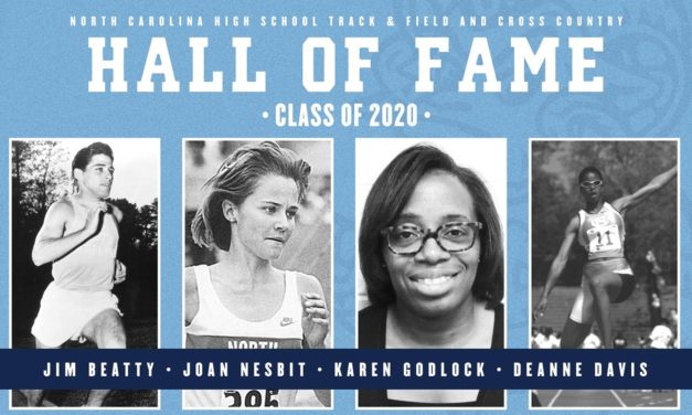 Four Tar Heels Elected to North Carolina High School Track and Field Hall of Fame