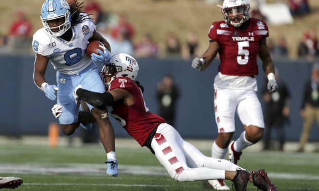 UNC Runs on All Cylinders, Earns Blowout Win Against Temple in Military Bowl