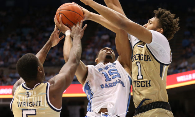 UNC Unable to Overcome Historically Bad First Half in 96-83 Loss to Georgia Tech