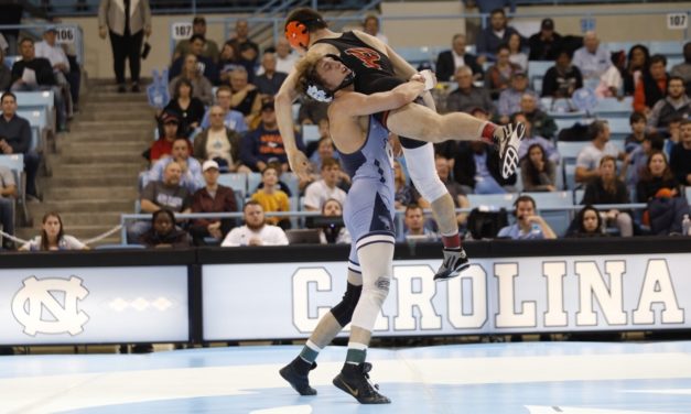 No. 17 UNC Wrestling Defeats No. 12 Princeton