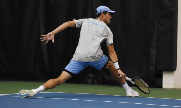 No. 4 UNC Men’s Tennis Improves to 2-0 With Sweep Over NC Central