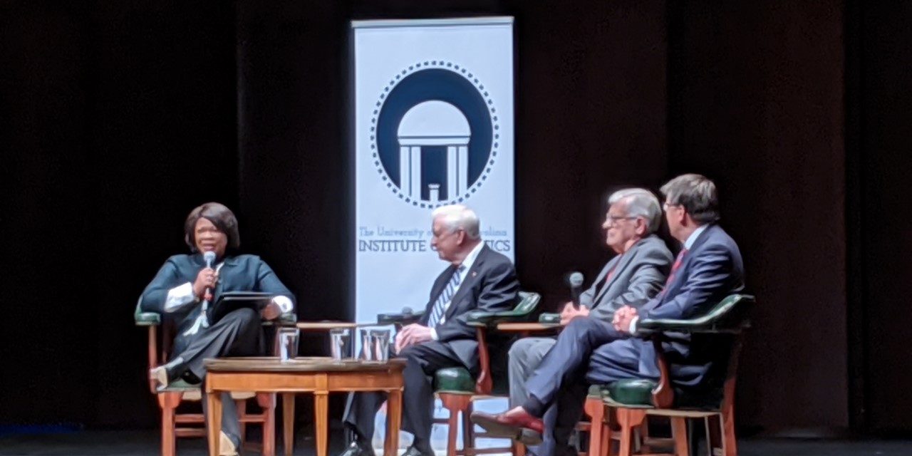 Three Former N.C. Governors Visit UNC Campus for Panel on State Politics