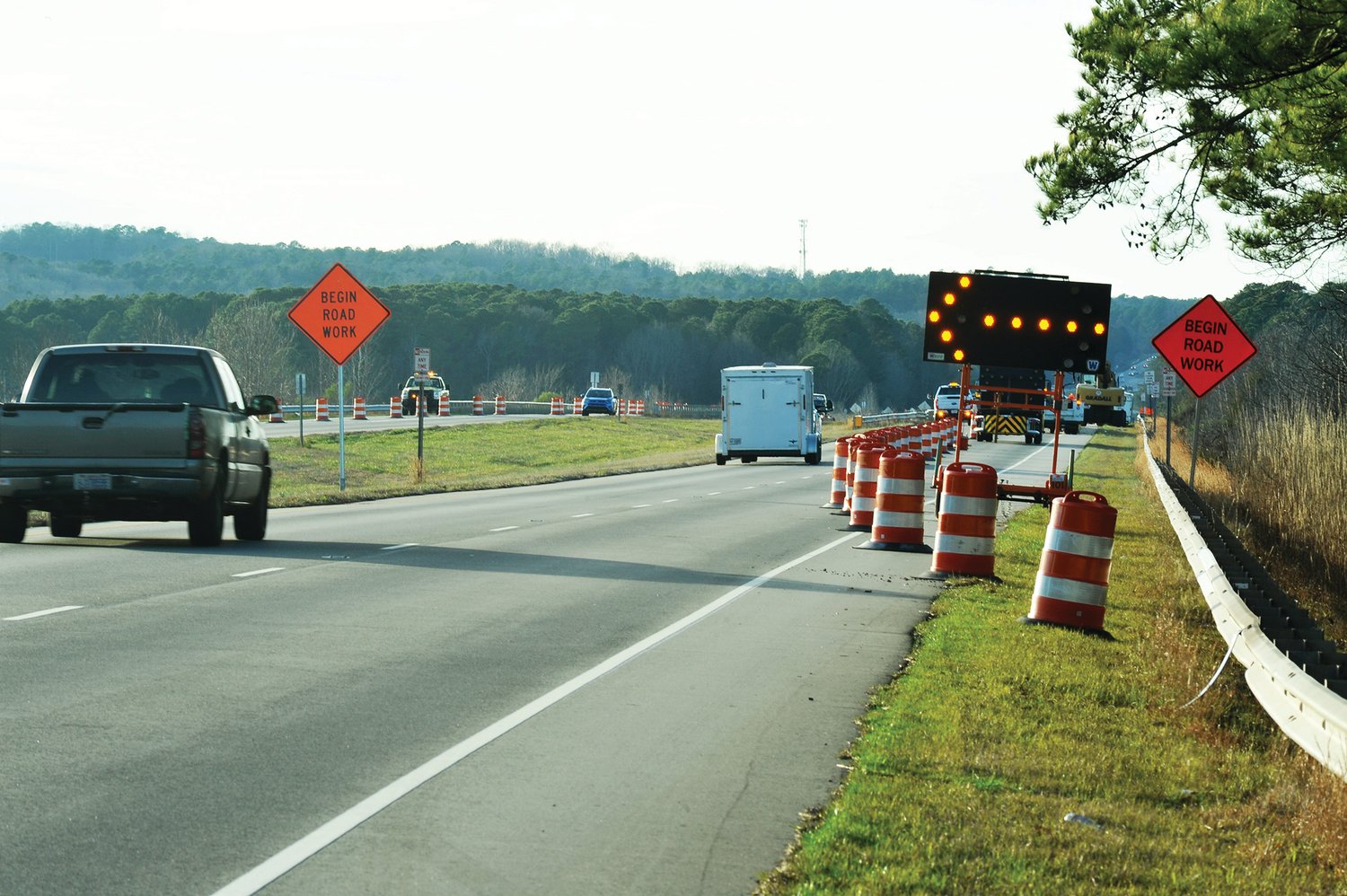 Jordan Lake Bridge Preservation Begins