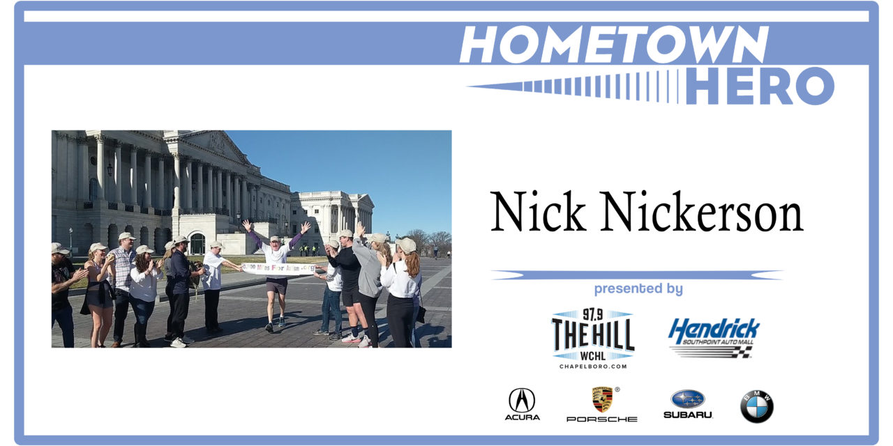 Hometown Hero: Nick Nickerson from Chapel Hill
