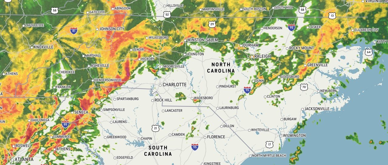 Flood Warning Issued for Orange and Chatham Counties, Tornado Watch until Evening