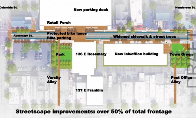 Major Development For East Rosemary Street On Chapel Hill Town Council’s Agenda