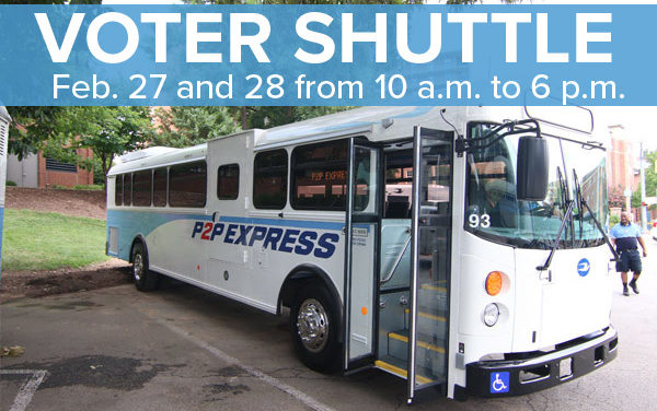 UNC Transportation Helping Shuttle Students to Early Voting Sites