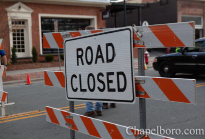 Construction to Close Lane of UNC Campus Intersection Through August