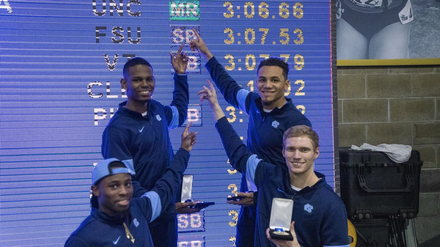 Track and Field UNC Claims Two ACC Titles on Final Day of Conference