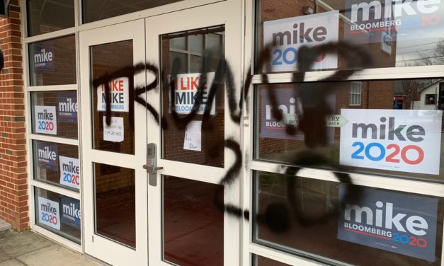 Bloomberg Campaign Office in Chapel Hill Vandalized