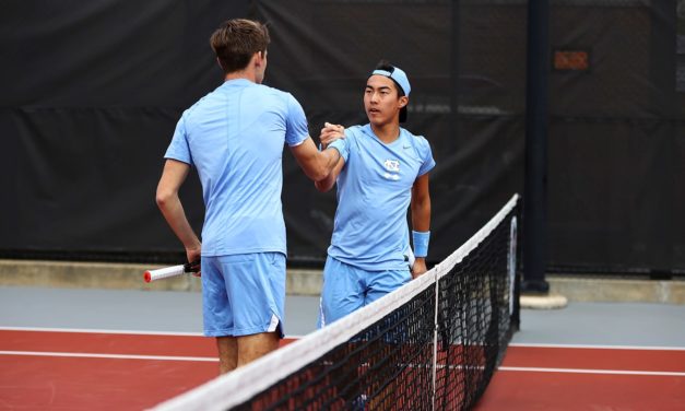 Men’s Tennis: No. 2 UNC Shuts Out No. 7 NC State in Top 10 Rivalry Showdown
