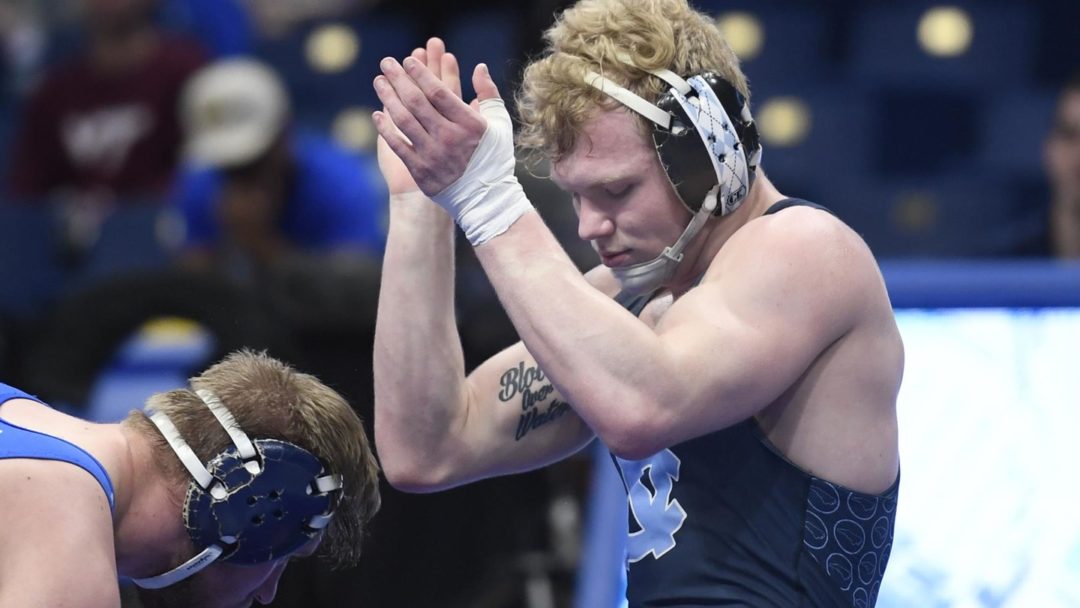 Trio of Tar Heels Win Titles at ACC Wrestling Championships