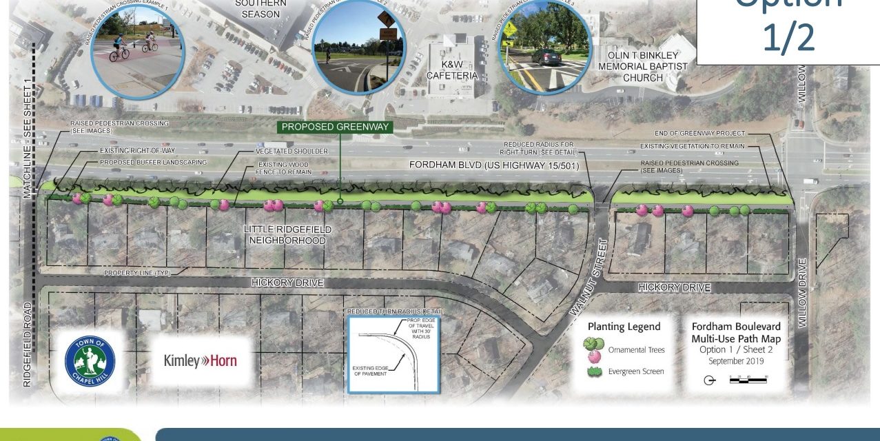 Fordham Boulevard Sidepath Project Takes Next Steps in Development