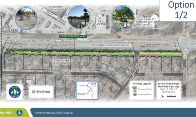 Fordham Boulevard Sidepath Project Takes Next Steps in Development