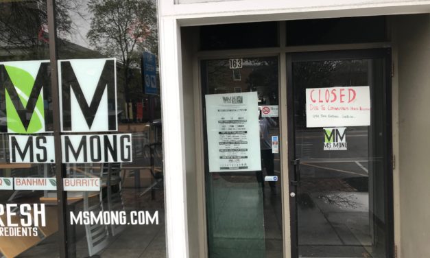 Ms Mong in Chapel Hill Permanently Closes, Citing COVID-19