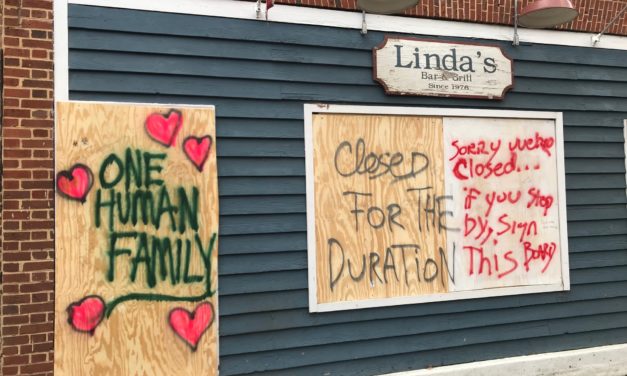 The Man Behind Linda’s Boarded-Up Windows