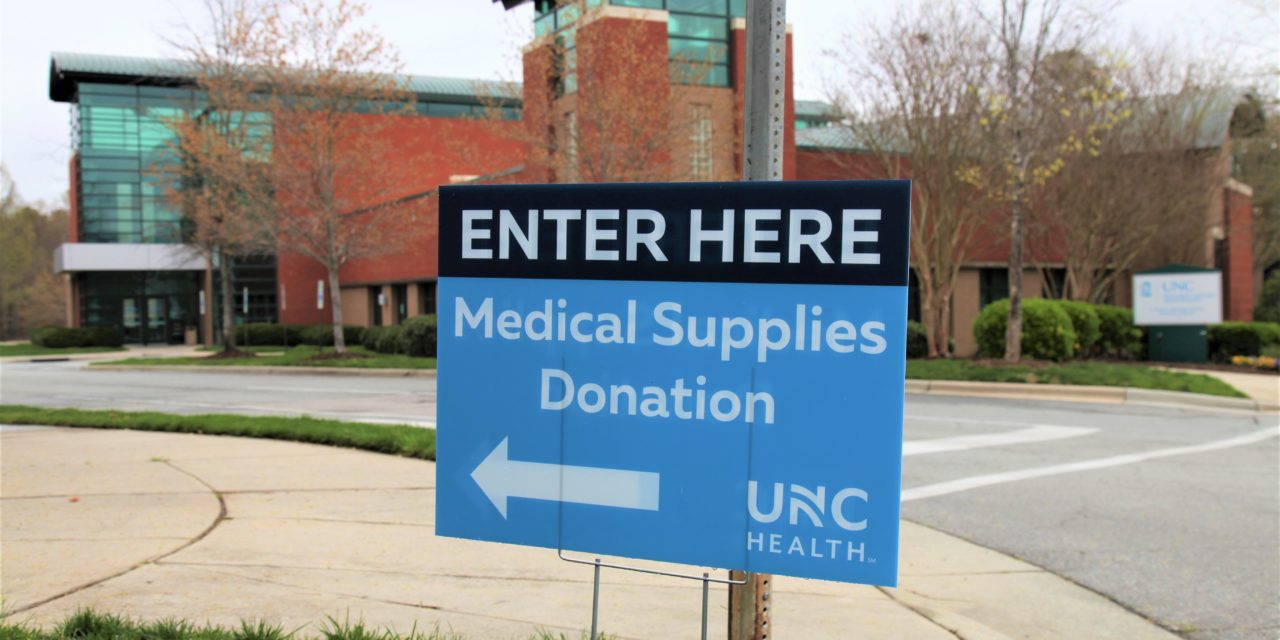 UNC Health Asks for Medical Supplies, the Community Responds