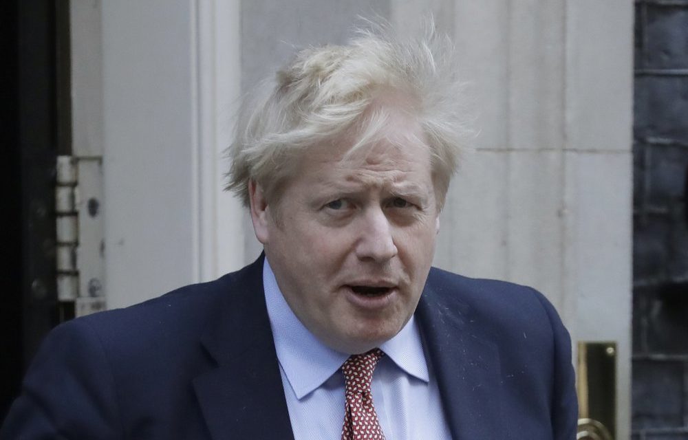 British Prime Minister Johnson Tests Positive for Virus