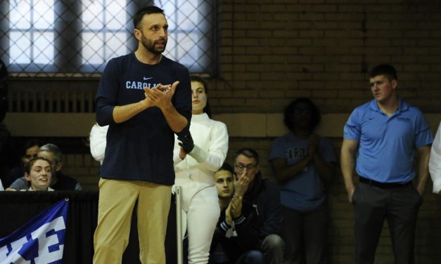 Matt Jednak Named ACC Women’s Fencing Coach of the Year