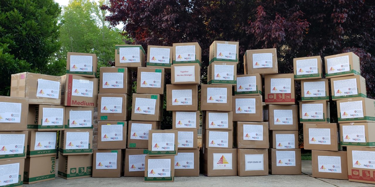 Local Nonprofit Donates 80,000 Masks from China to Community