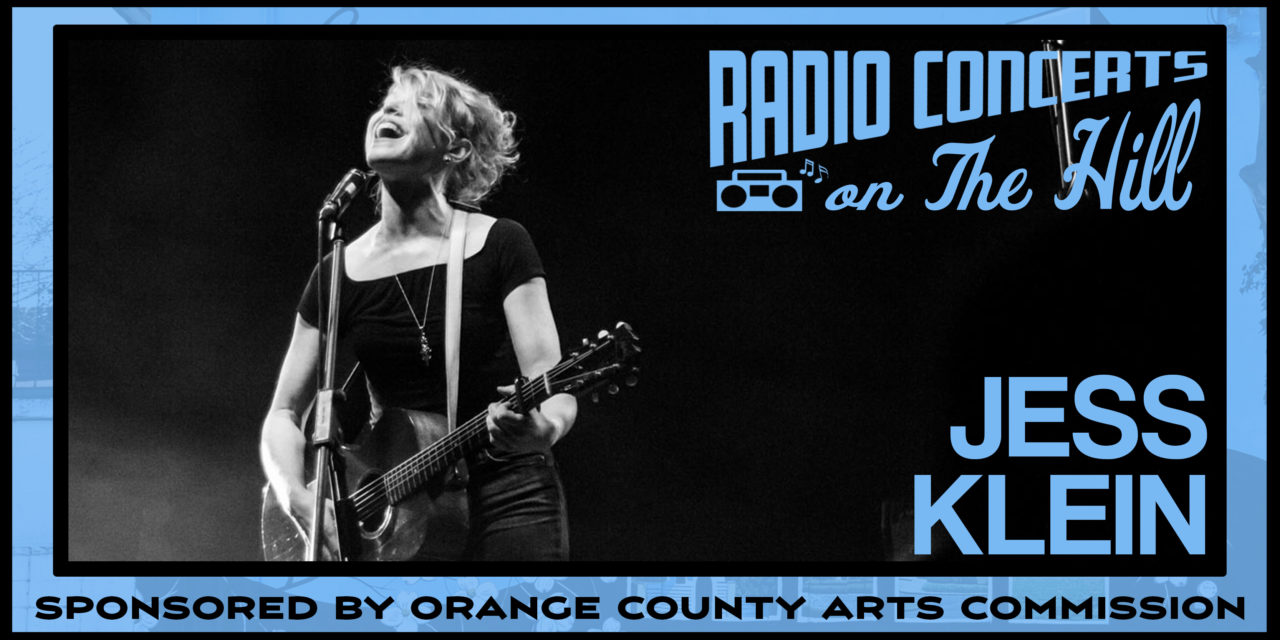 “Radio Concerts on the Hill” with Jess Klein