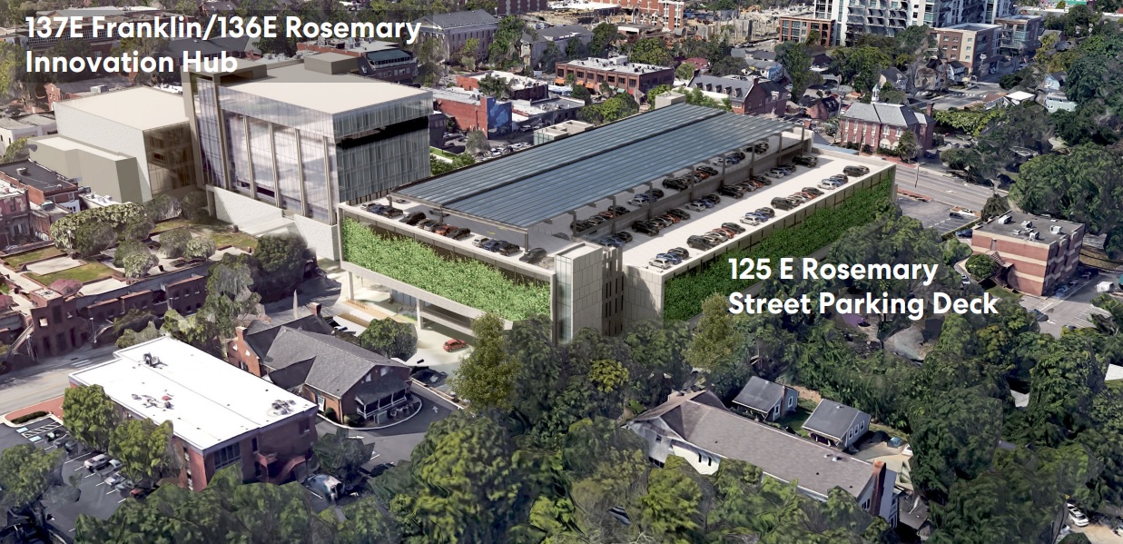 Rosemary Street Parking Deck Demolition To Begin This Month