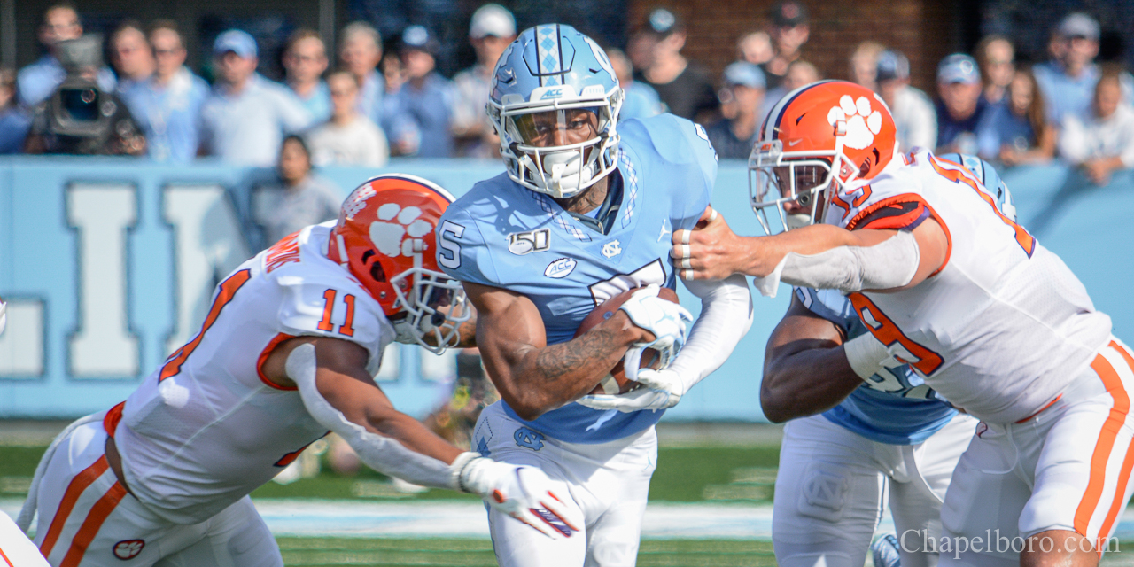 UNC Wide Receivers Aiming to be Nation’s Best in 2020
